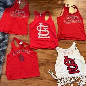 Women’s STL Cardinals Tops (5)
